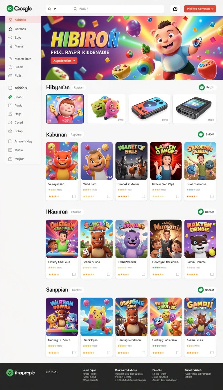 Beragam pilihan permainan menarik dalam aplikasi Review Aplikasi hujantoto.